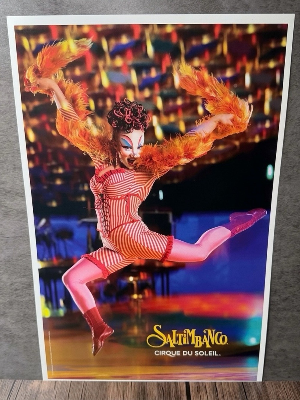 Vintage Cirque du Soleil Saltimbanco Promotional Poster Print – 11x17"